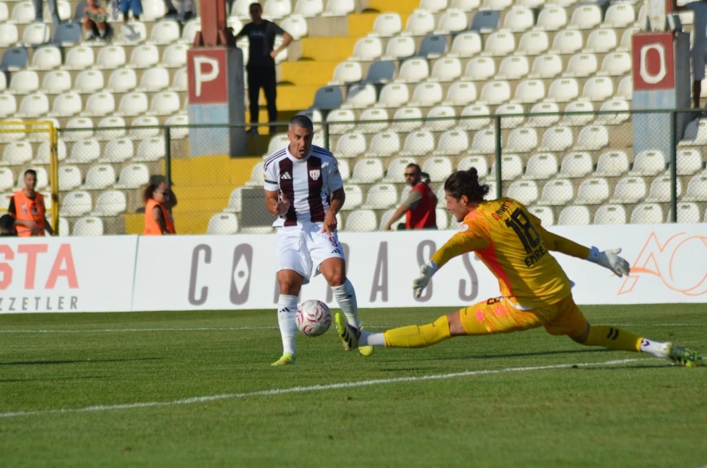 BANDIRMASPOR İLE ANKARA KEÇİÖRENGÜCÜ 1-1 BERABERE KALDI