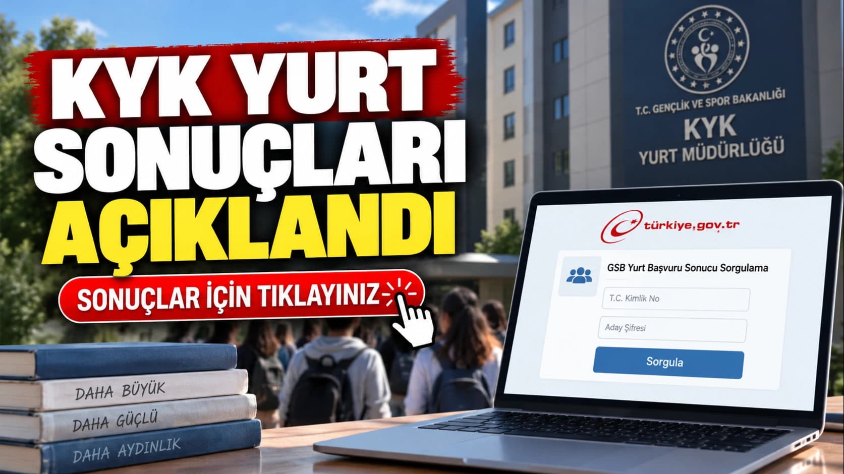 KYK yurt sonuçları açıklandı