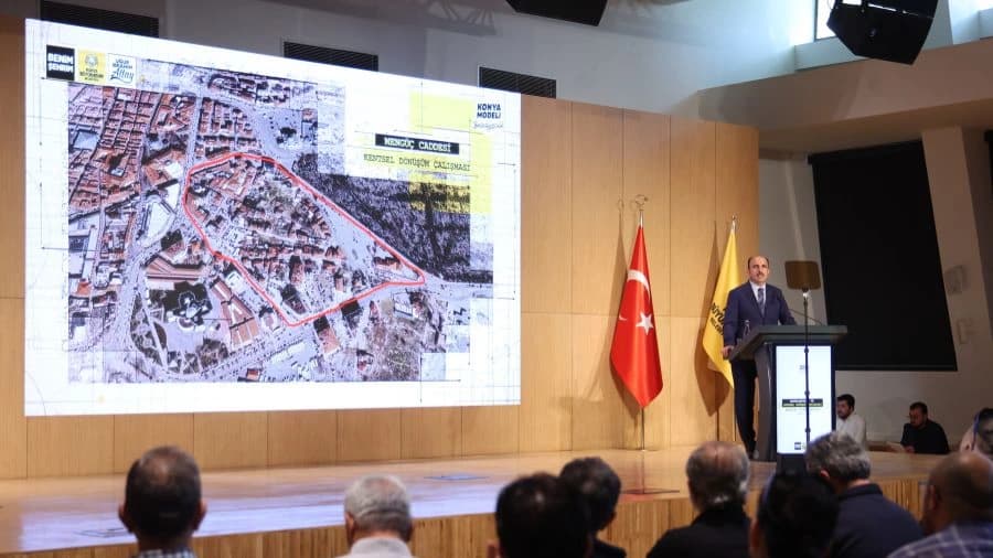 Konya’da kentsel dönüşüme 25,6 milyar liralık yatırım