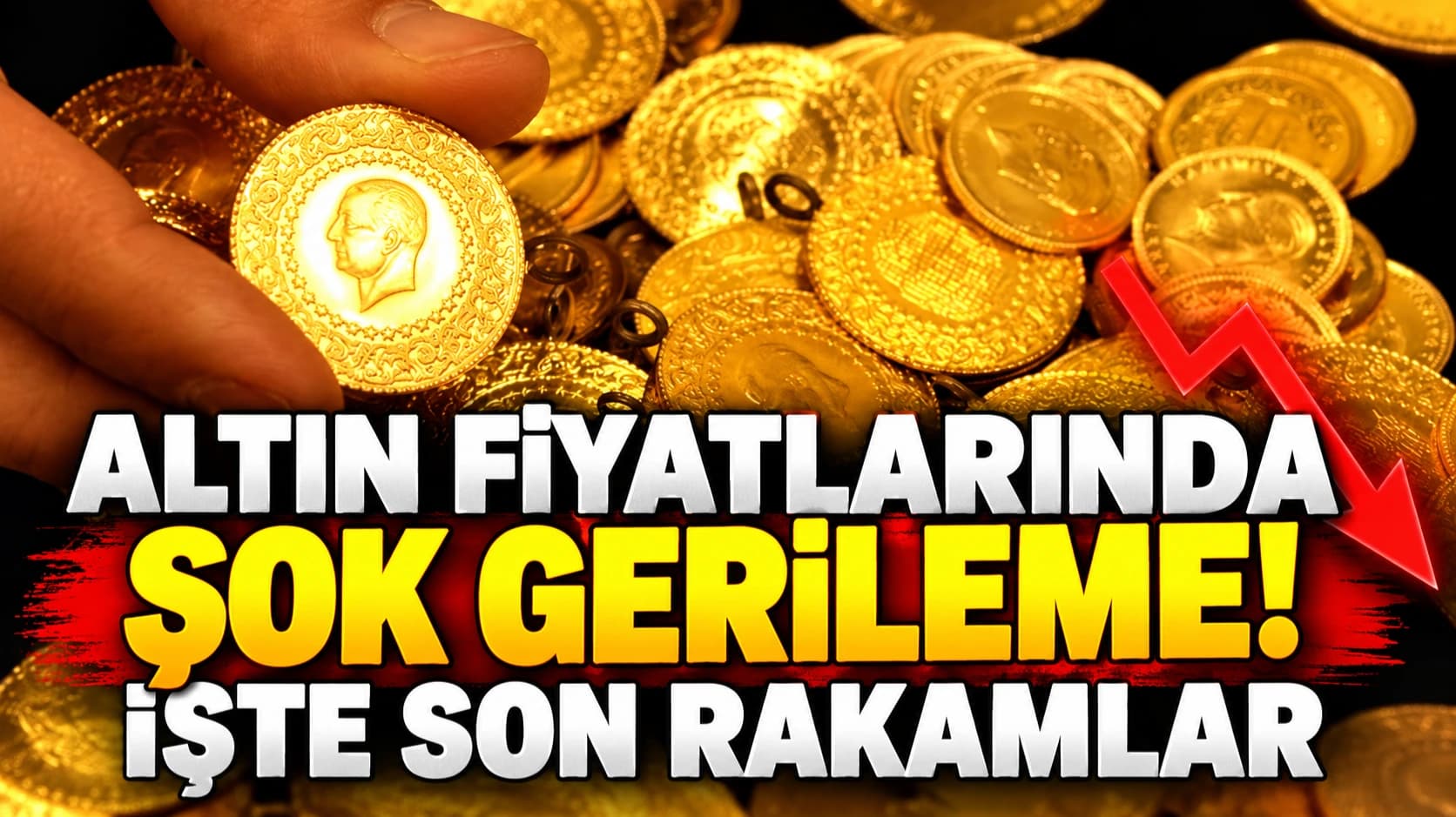 Altın fiyatlarında şok gerileme! İşte son rakamlar