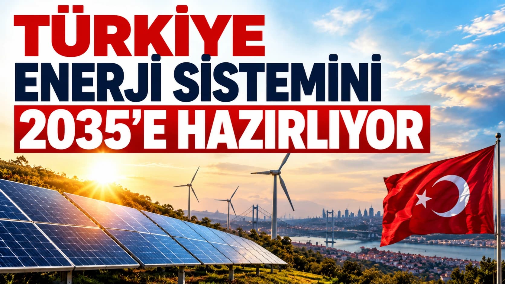 Türkiye enerji sistemini 2035'e hazırlıyor