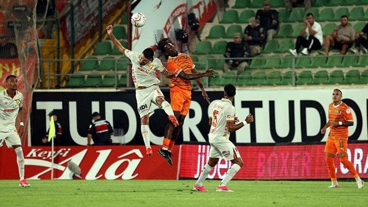 Alanya’da 4 gollü mücadele: Göztepe üstünlüğünü koruyamadı