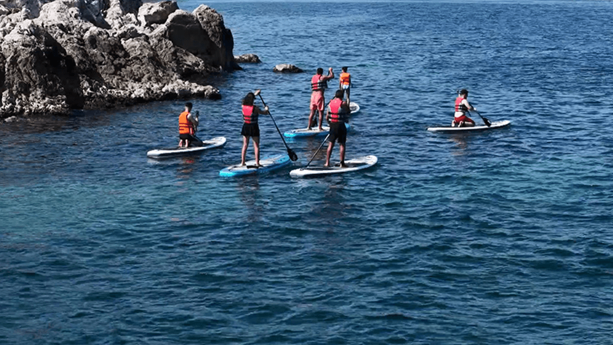 SUP boardda keyif kadar risk de büyük
