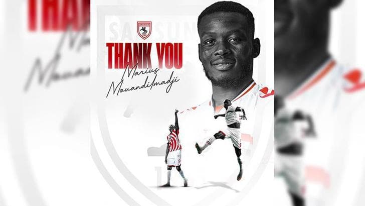 Samsunspor'da Marius Mouandilmadji dönemi sona erdi