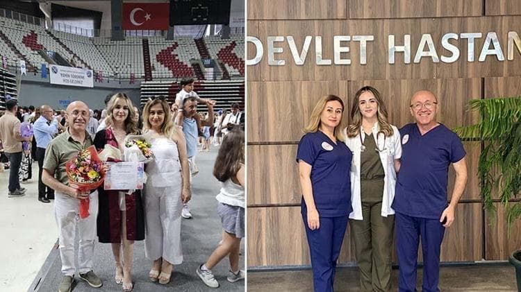 Anne ve babasının görev yaptığı hastaneye doktor olan Eylül: Küçüklüğümden beri kafama koymuştum
