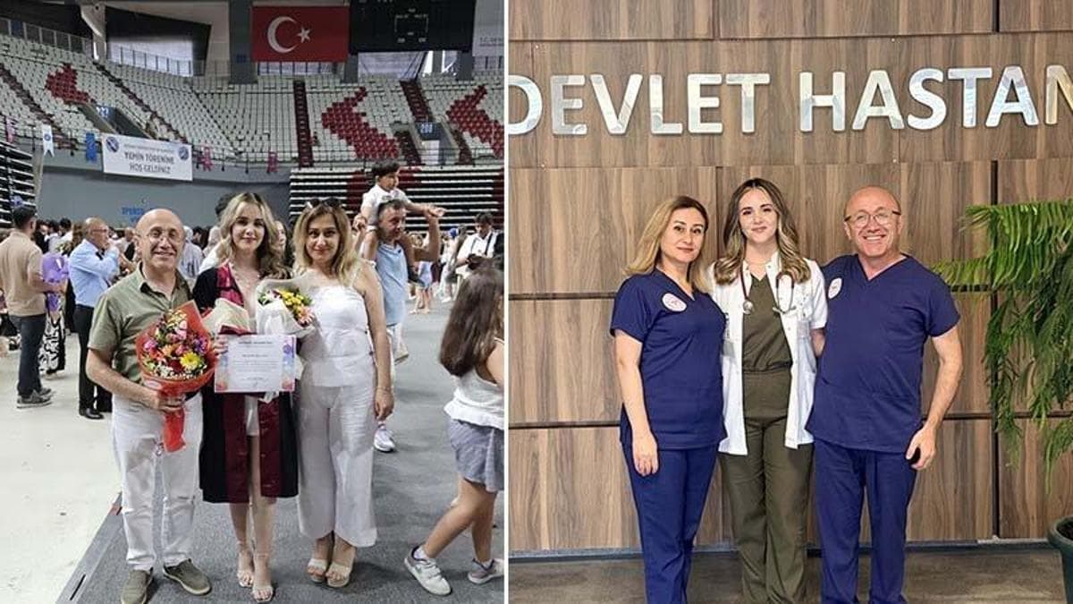 Anne ve babasının görev yaptığı hastaneye doktor olan Eylül: Küçüklüğümden beri kafama koymuştum