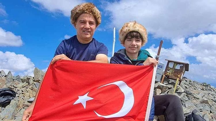 Profesör babası ilham kaynağı; 12’sinde Kaçkar Dağı’nın zirvesine 3’üncü kez tırmandı