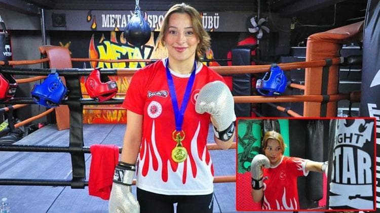 Lise arkadaşları sayesinde başladığı muay thai sporunda dünya şampiyonu oldu