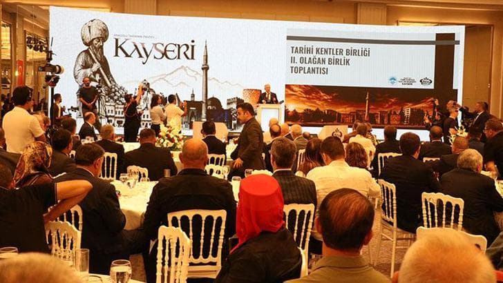 Tarihi Kentler Birliği toplantısı Kayseri’de başladı