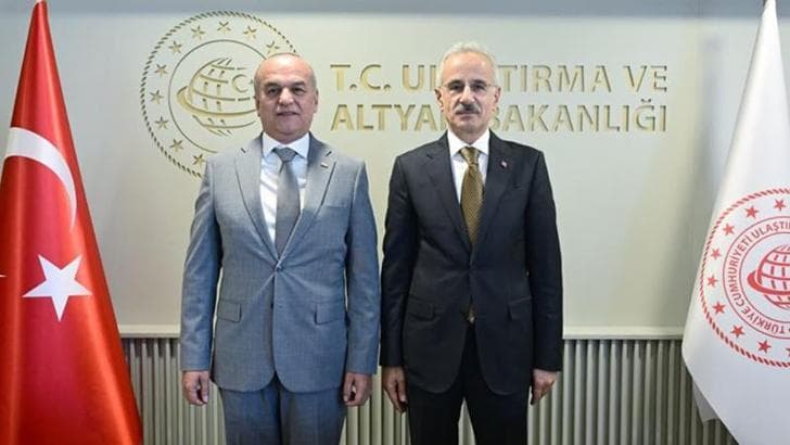 Bakan Uraloğlu, Tacikistan'ın Ankara Büyükelçisi İmomi'yi kabul etti