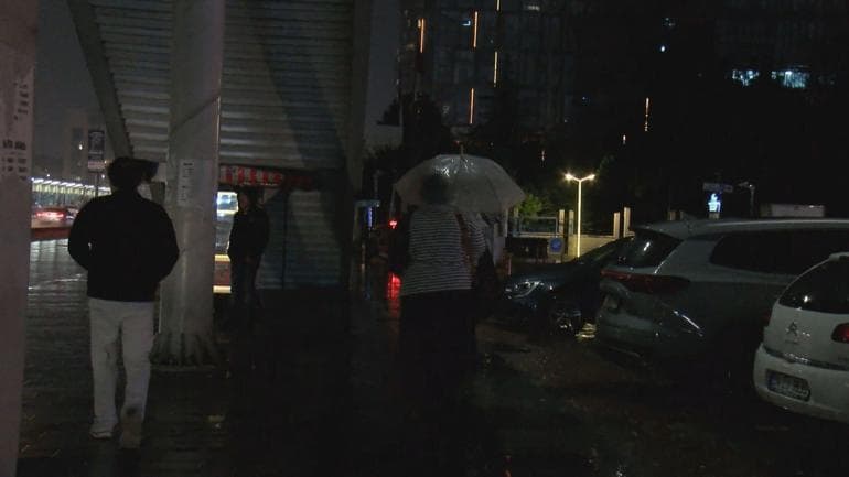 İstanbul'da sağanak etkili oldu