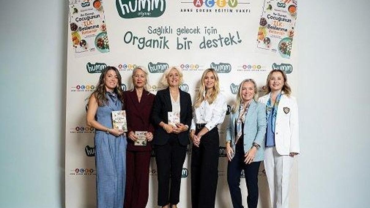 Humm Organic ve AÇEV’den 13 bin ebeveyne ulaşacak beslenme rehberi