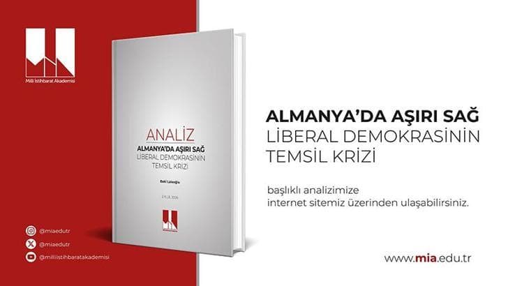 Milli İstihbarat Akademisi'nden 'Almanya'da Aşırı Sağ' analizi