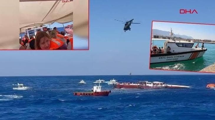 Girne açıklarındaki gemi kazasına ilişkin soruşturmada 9 şüphelinin tutukluluk süresi uzatıldı