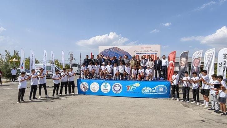 5’inci Uluslararası Cudi Cup Tenis Turnuvası sona erdi
