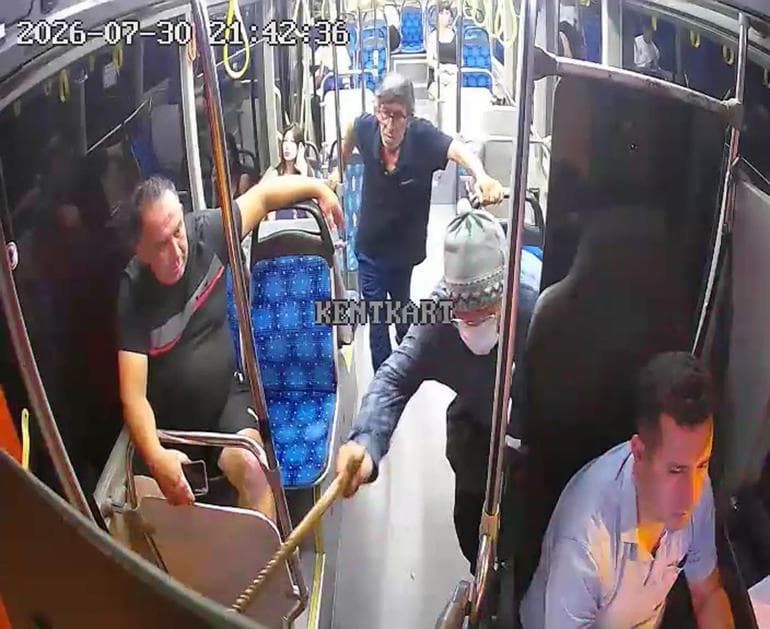 Kooperatif başkan yardımcısı kılık değiştirip otobüs şoförlerini denetledi