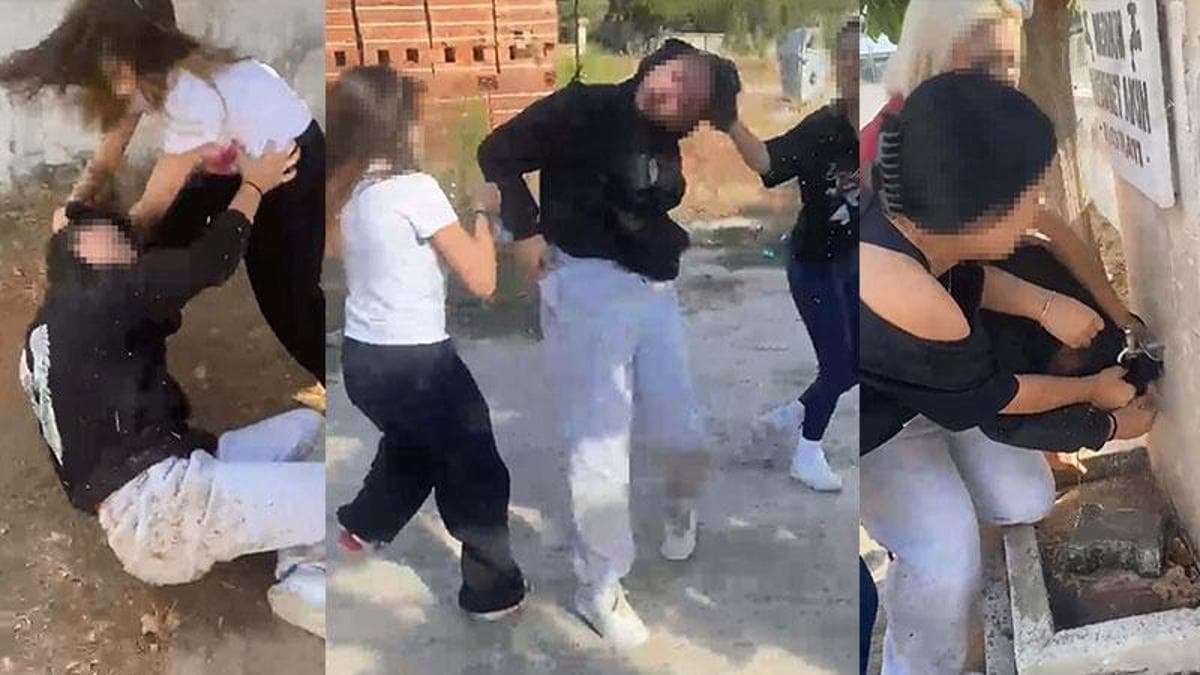 Çeşmede ıslatıp, yerde sürükleyerek darbettiler; liseli kızlar akran zorbalığını kaydettirdi