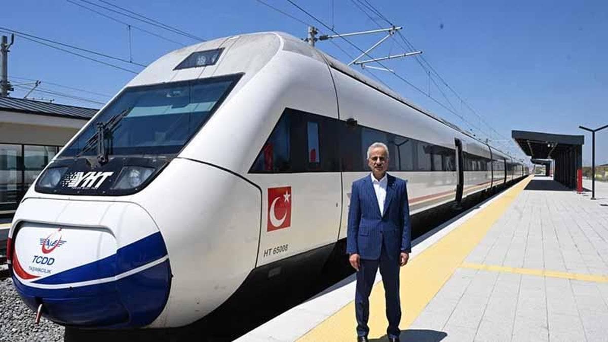 Halkalı-Kapıkule Hızlı Tren Hattı’nın Çerkezköy-Kapıkule kesimi hizmete açılıyor