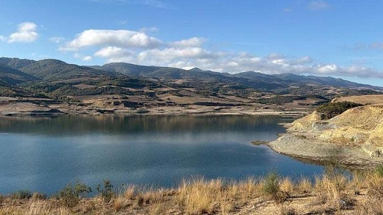 Tekirdağ'da, Naip Barajı'nda doluluk oranı yüzde 11'e çıktı