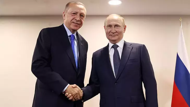 Cumhurbaşkanı Erdoğan, Putin ile görüştü