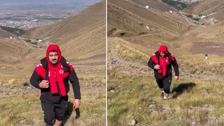 Rıza Kayaalp, dünya şampiyonalarında 11'inci madalya için Erzurum'da oksijen depoluyor