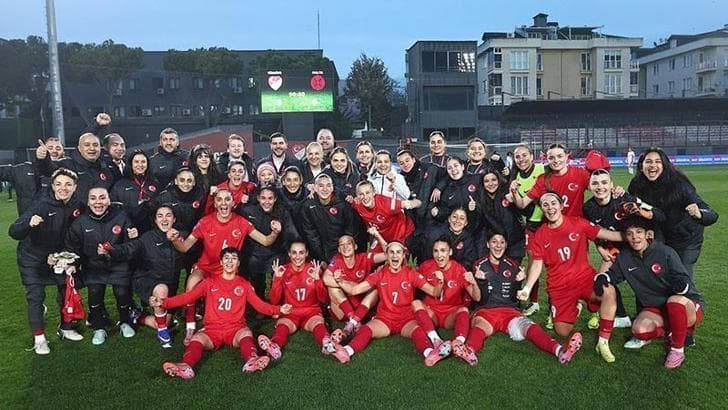 A Milli Kadın Futbol Takımı, Slovenya ile 3-3 berabere kaldı