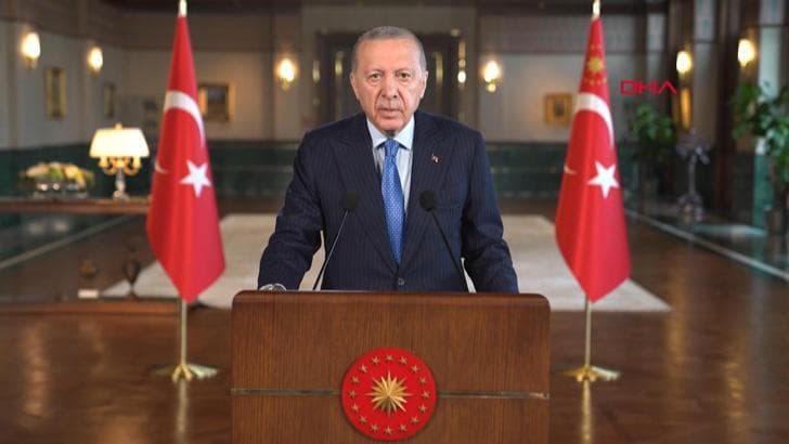 Cumhurbaşkanı Erdoğan, Uluslararası Demokratlar Birliği 9’uncu Olağan Genel Kurulu'na video mesaj gönderdi