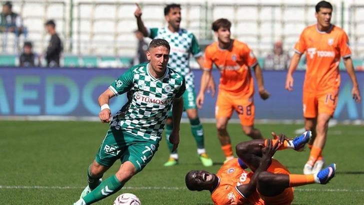 Konyaspor ile Başakşehir puanları paylaştı: Konya'da gol sesi çıkmadı