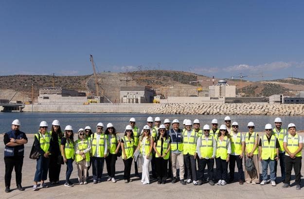 Türkiye’deki enerji uzmanları Akkuyu NGS’yi ziyaret etti