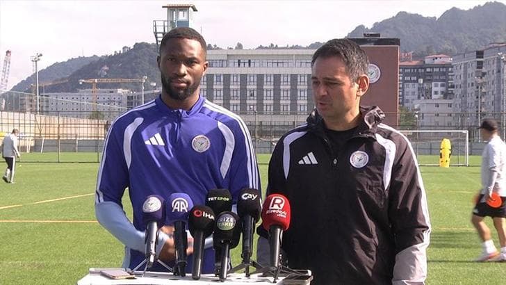 Çaykur Rizesporlu Sagnan: Taraftarımız önünde güzel sonuç almayı bekliyoruz