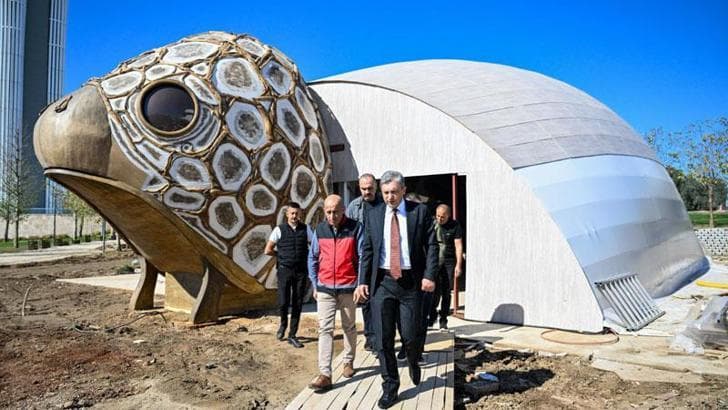 COP31'in maskotu 'caretta caretta' için pavilyon tasarlandı