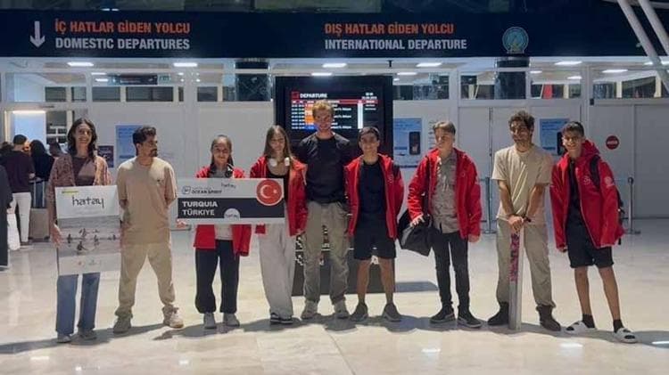 Hataylı sörfçüler İrlanda'dan başarıyla döndü