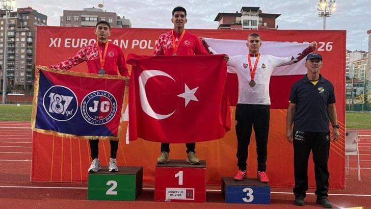 Jandarma Gücü İspanya’dan 101 madalya ile döndü