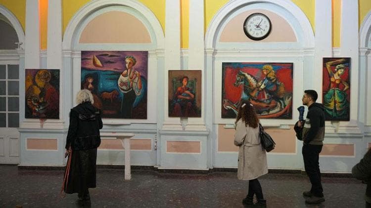İzmir Kültür Yolu Festivali'nde 'Sır' ve 'Arayış' sergileri, sanatseverlerle buluştu