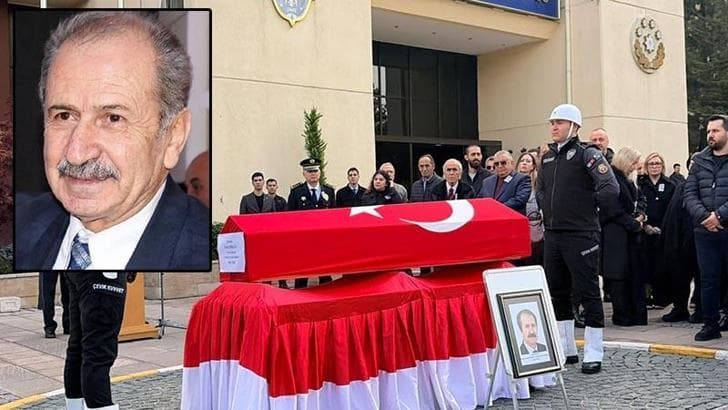 Hayatını kaybeden eski Bakan Erkan için Emniyet Genel Müdürlüğü'nde tören