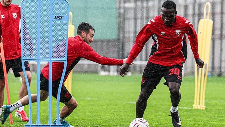 Samsunspor, Başakşehir maçı hazırlıklarını tamamladı