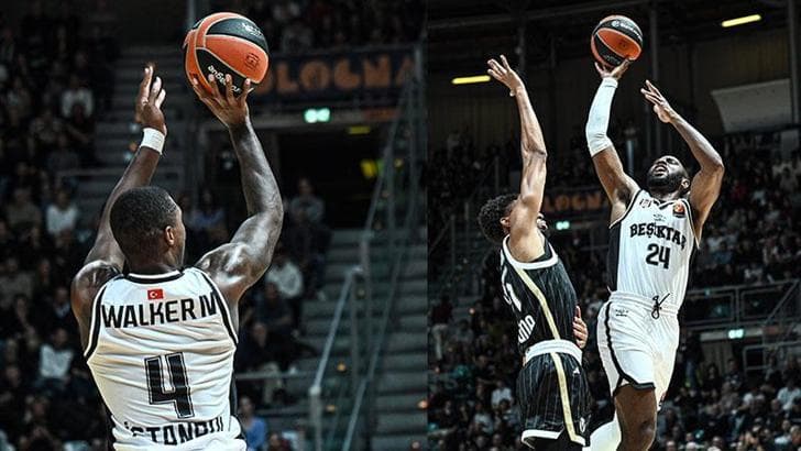 Beşiktaş, Virtus Bologna karşısında nefes kesen maçı kazandı